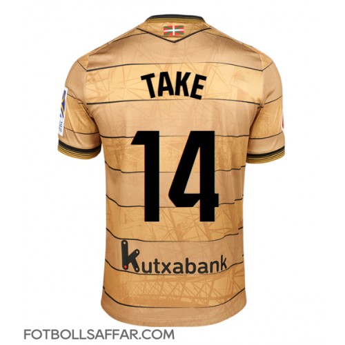 Real Sociedad Takefusa Kubo #14 Bortatröja 2024-25 Kortärmad